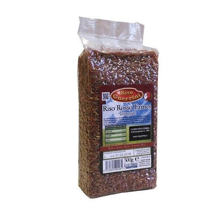 Riso rosso Integrale Ermes- 500g sottovuoto