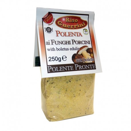 Polenta pronta ai Funghi porcini - 250g