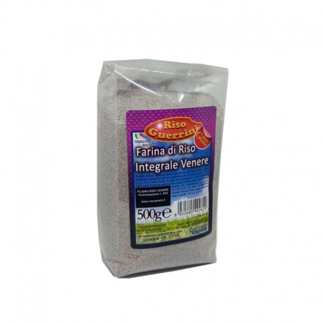 Farina di riso nero Venere - 500g - Senza Glutine