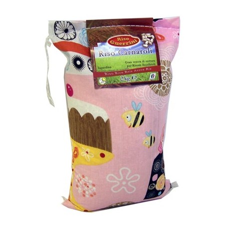 Riso Carnaroli - 2kg - Sacchetto Cotone