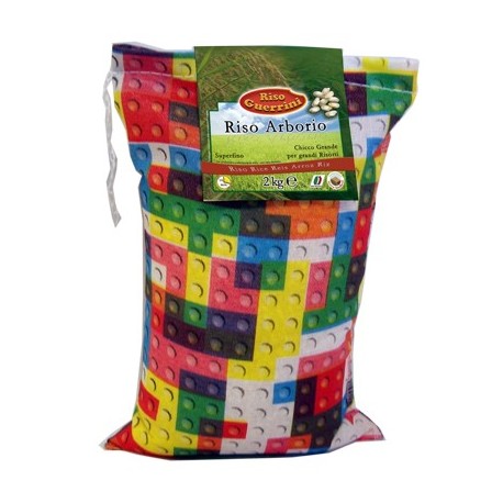 Riso Arborio - 2kg - Sacchetto Cotone